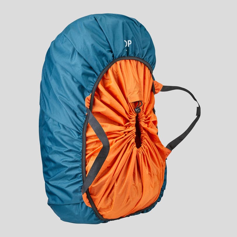 کوله پشتی کچوا / QUECHUA – مدل Travel 500 50L / مشکی — تصویر ۳