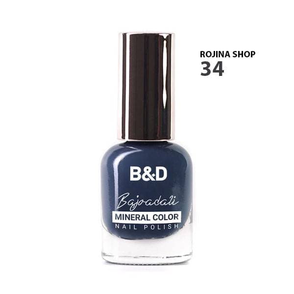 لاک ناخن سری ساده (N) B&D شماره 34
