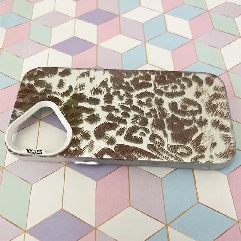 قاب گوشی iPhone 17 آیفون So Cool طرح پلنگی کد 758