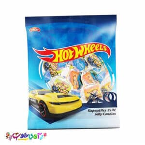 پاستیل هات ویلز با آبمیوه طبیعی 100 گرم HotWHeeLs