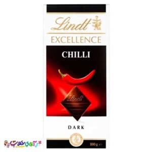 شکلات تخته ای لینت فلفلی تلخ 100 گرم LINDT