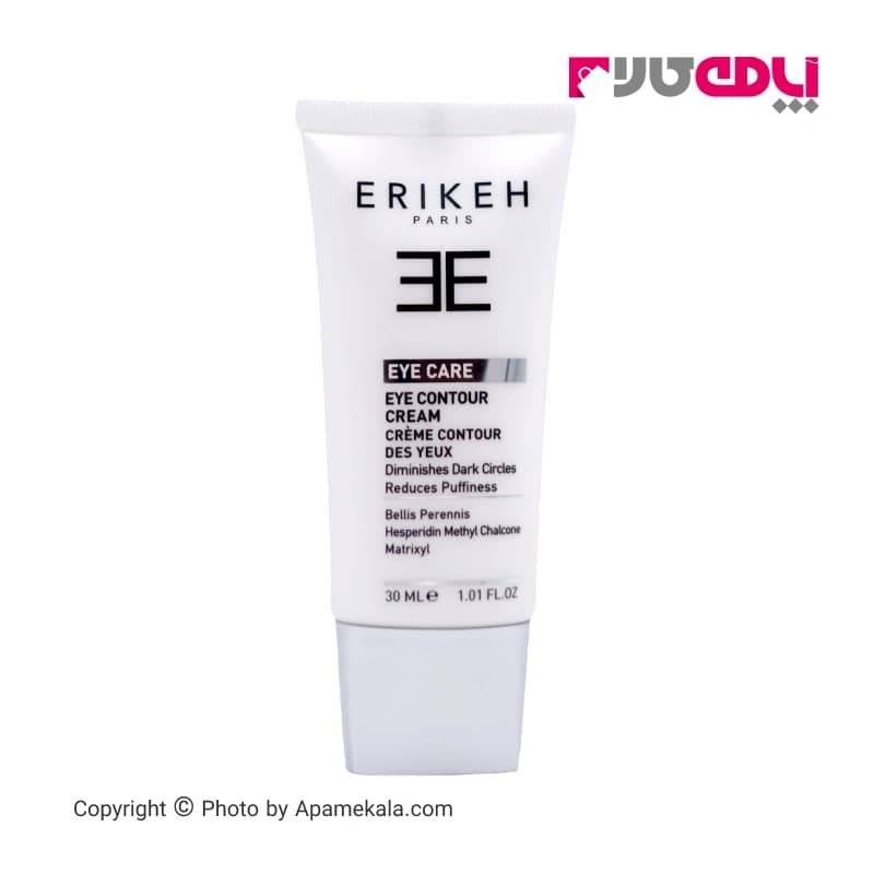 کرم دور چشم اریکه erikeh مدل dark circles حجم 30 میل