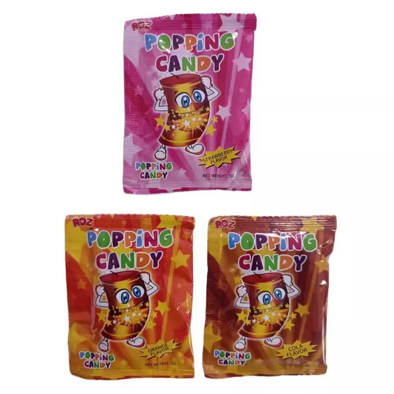 آبنبات جرقه ای پودری POPPING CANDY