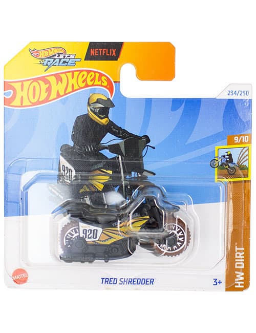 موتور مسابقه‌ای دکوری مدل Tred Shredder برند Hot Wheels