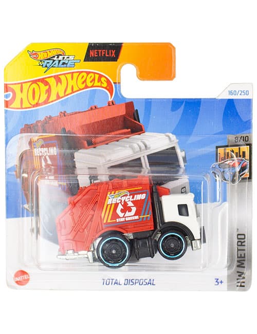 ماشین دکوری مدل Total Disposal Red برند Hot Wheels