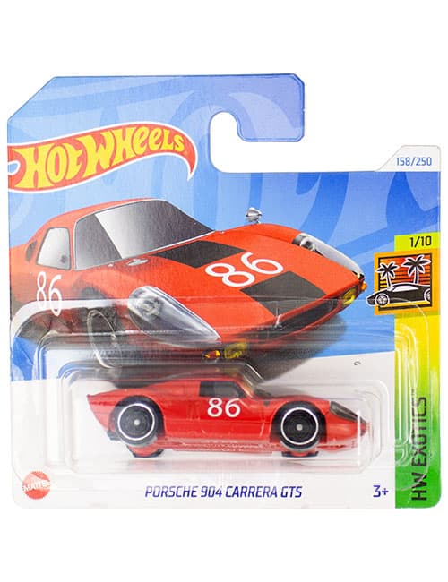 ماشین دکوری مدل Porsche 904 Carrera GTS Red برند Hot Wheels