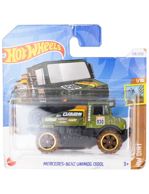 ماشین دکوری مدل Mercedes-Benz Unimog 1300L Green برند Hot Wheels