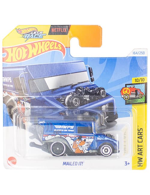 ماشین دکوری مدل Mailed It Blue برند Hot Wheels
