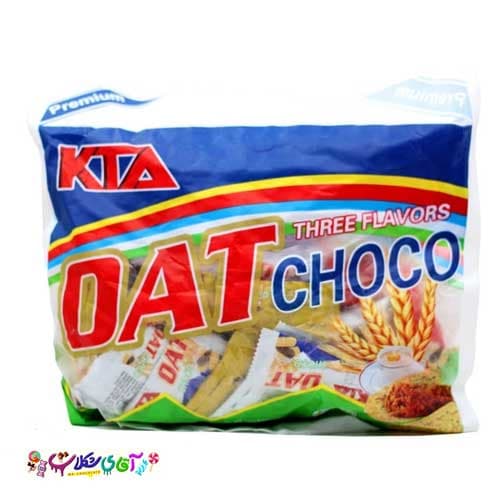 بیسکوییت غلات اوت چوکو کتا سه طعم OAT CHOCO