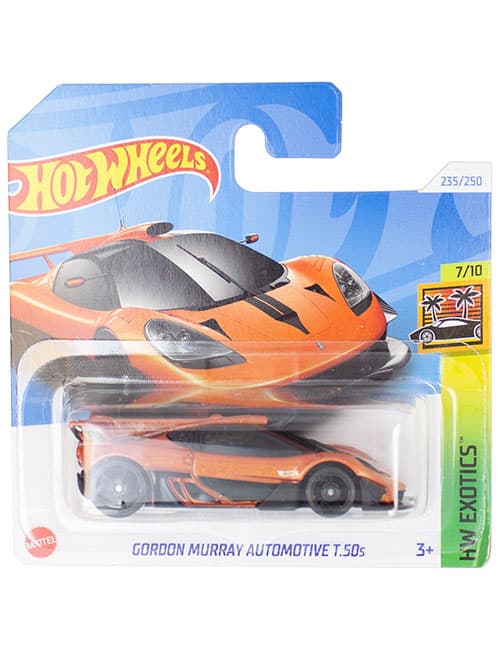 ماشین دکوری مدل Gordon Murray Automotive T50s برند Hot Wheels