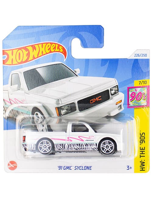 ماشین دکوری مدل 91GMC Syclone White برند Hot Wheels