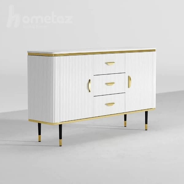 میز کنسول پایه استیل طرح بنیتا — تصویر ۷