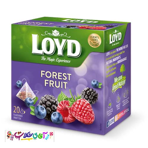 چای لوید میوه های جنگلی 20 عددی LOYD