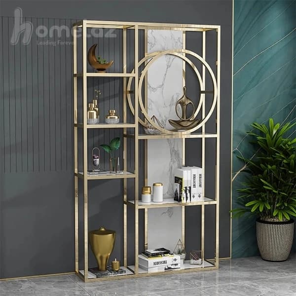 شلف استیل مدرن طرح کهربا