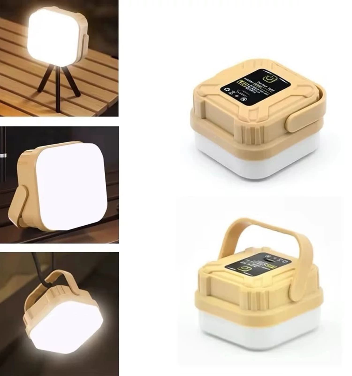 چراغ LED شارژی کد 49928 — تصویر ۵