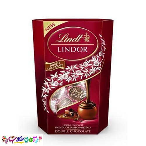 شکلات لینت لیندور دبل چاکلت پاکتی 200 گرم LINDOR