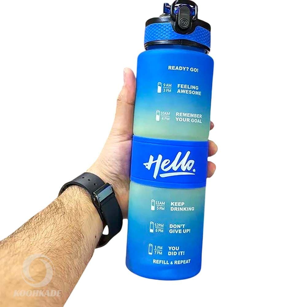 قمقمه دور سیلیکونی HELLO — تصویر ۷