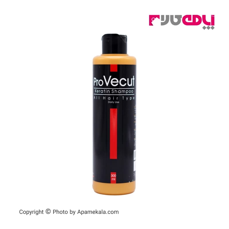 شامپو روزانه حاوی کراتین پرو ویکات provecut حجم 300 میل
