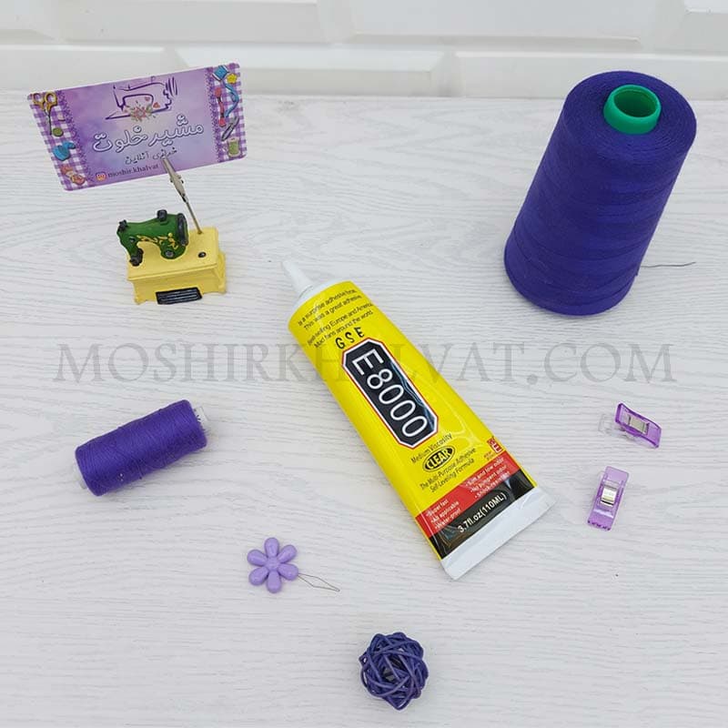 چسب E8000 حجم 110 سی سی — تصویر ۴