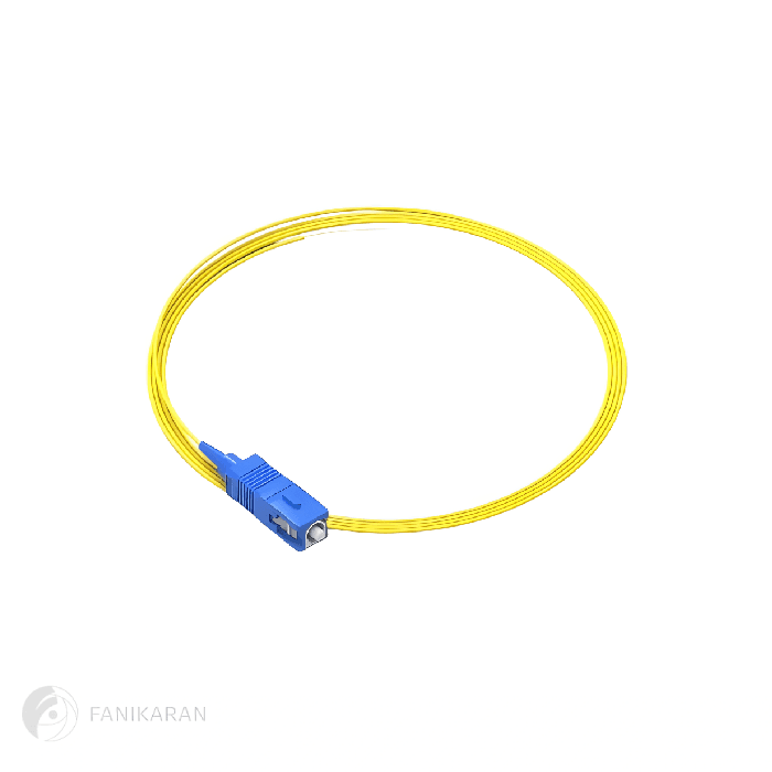 پیگتل فیبر نوری 2 متری مدل -LC/FC-UPC