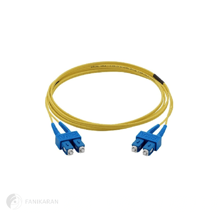 پچ کورد فیبر نوری 2 متری مدل SC-SC /UPC Single mode Duplex