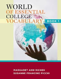 World of Essential College Vocabulary Book 1