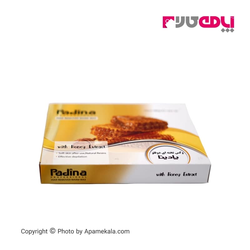 موم وکس تخته ای دوقلو پادینا padina حاوی عصاره عسل 600 گرم — تصویر ۲