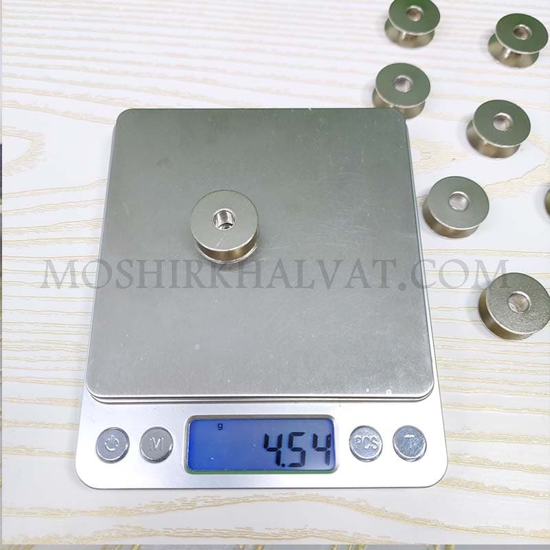 ماسوره فلزی چرخ صنعتی بسته 12 عددی — تصویر ۶