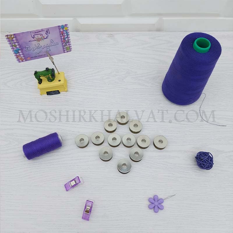 ماسوره فلزی چرخ صنعتی بسته 12 عددی — تصویر ۴