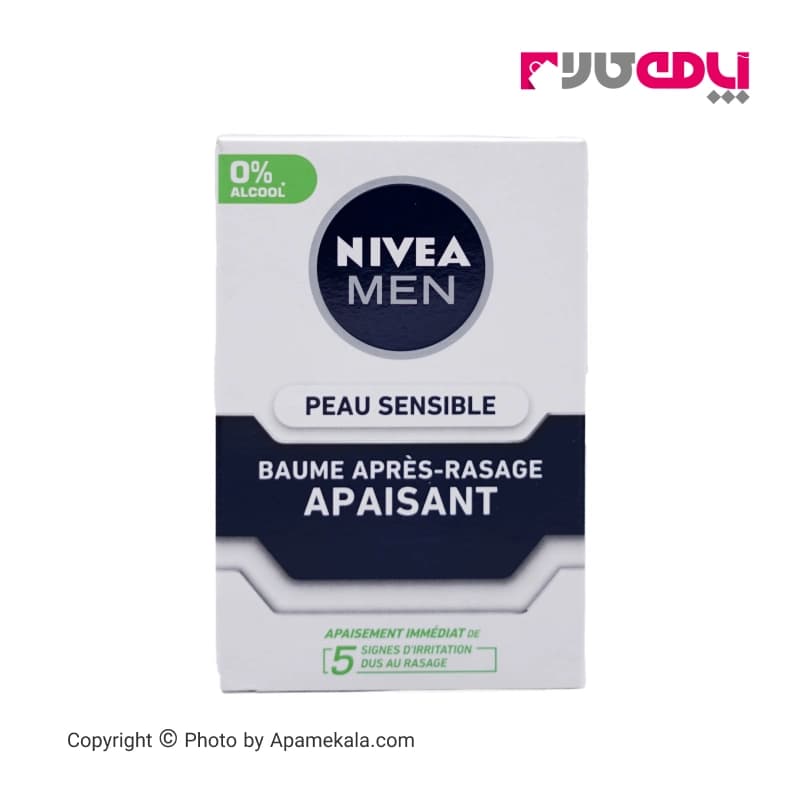 افتر شیو نیوآ مدل peau sensible حجم 100 میل — تصویر ۲