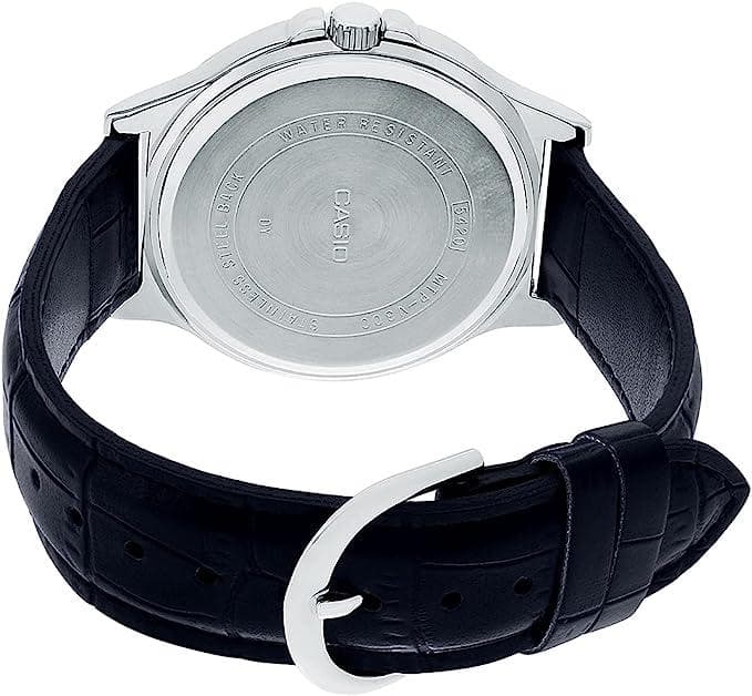 ساعت مچی مردانه کاسیو Casio Standart Men’s Cream Dial Leather Band Watch — تصویر ۳