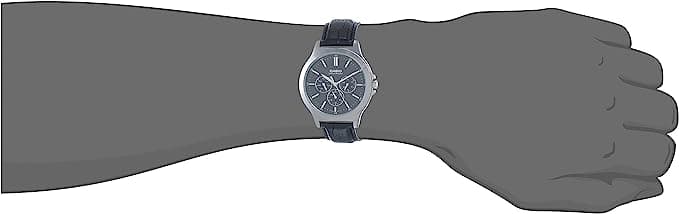 ساعت مچی مردانه کاسیو Casio Standart Men’s Cream Dial Leather Band Watch — تصویر ۲