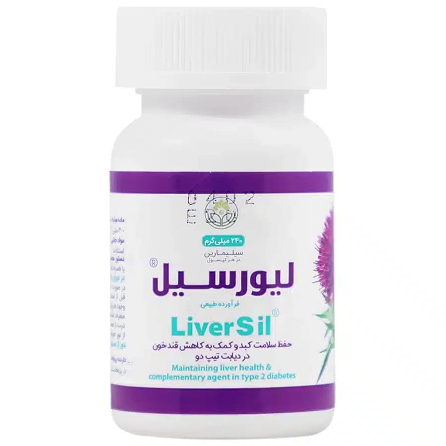کپسول لیورسیل ویسنافارما کاهش قند خون و چربی کبد — تصویر ۲