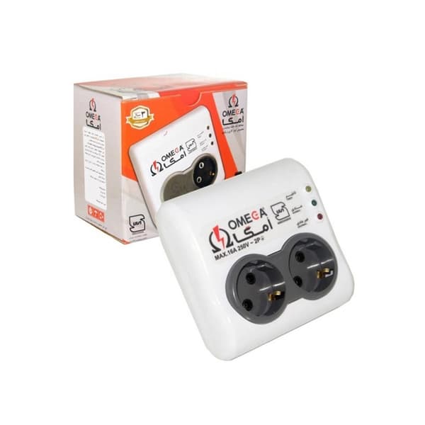 محافظ برق امگا OMEGA دیواری مدل دو خانه P2100 (یخچال-فریزر)