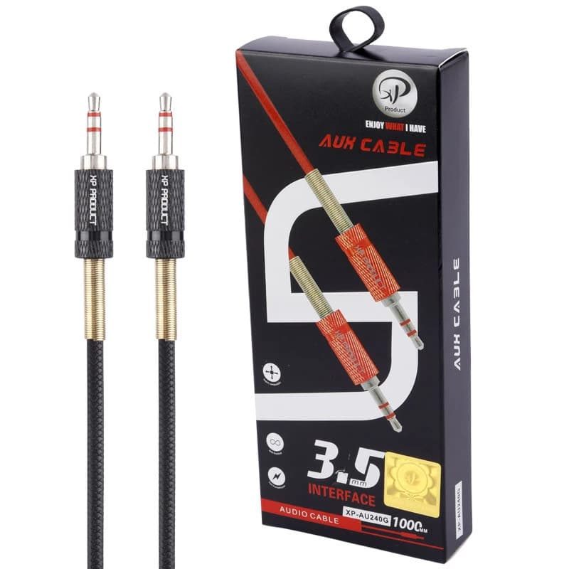 کابل XP-Product XP-AU240 AUX 1m سرخم