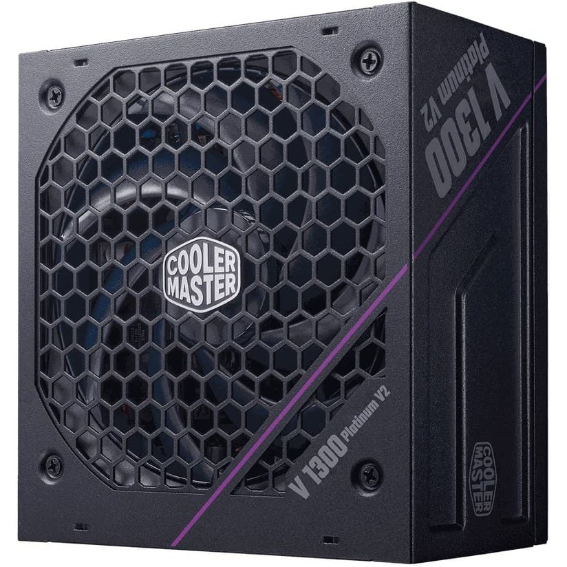 منبع تغذیه کامپیوتر کولر مستر مدل V Platinum 1300 V2 80 Plus Platinum توان 1300 وات