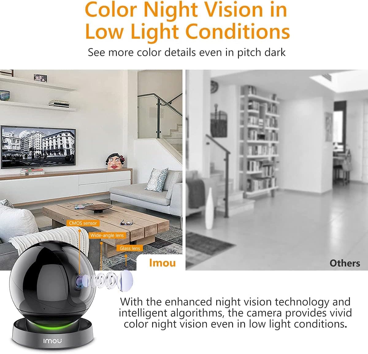 دوربین امنیتی Imou Indoor Wi-Fi Home Security Camera 4MP 1440P HD — تصویر ۲