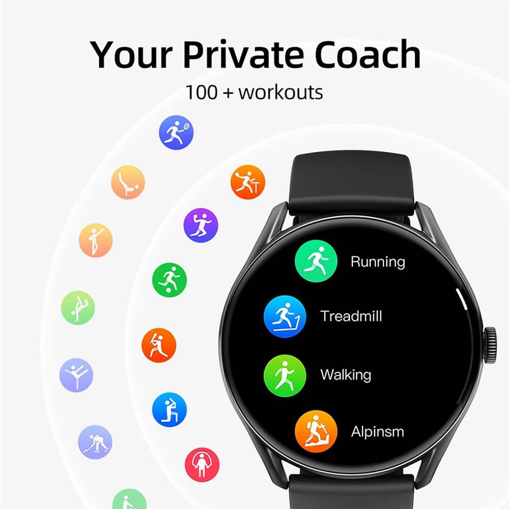 ساعت هوشمند شیائومی مدل QCY Smart Watches GT — تصویر ۳