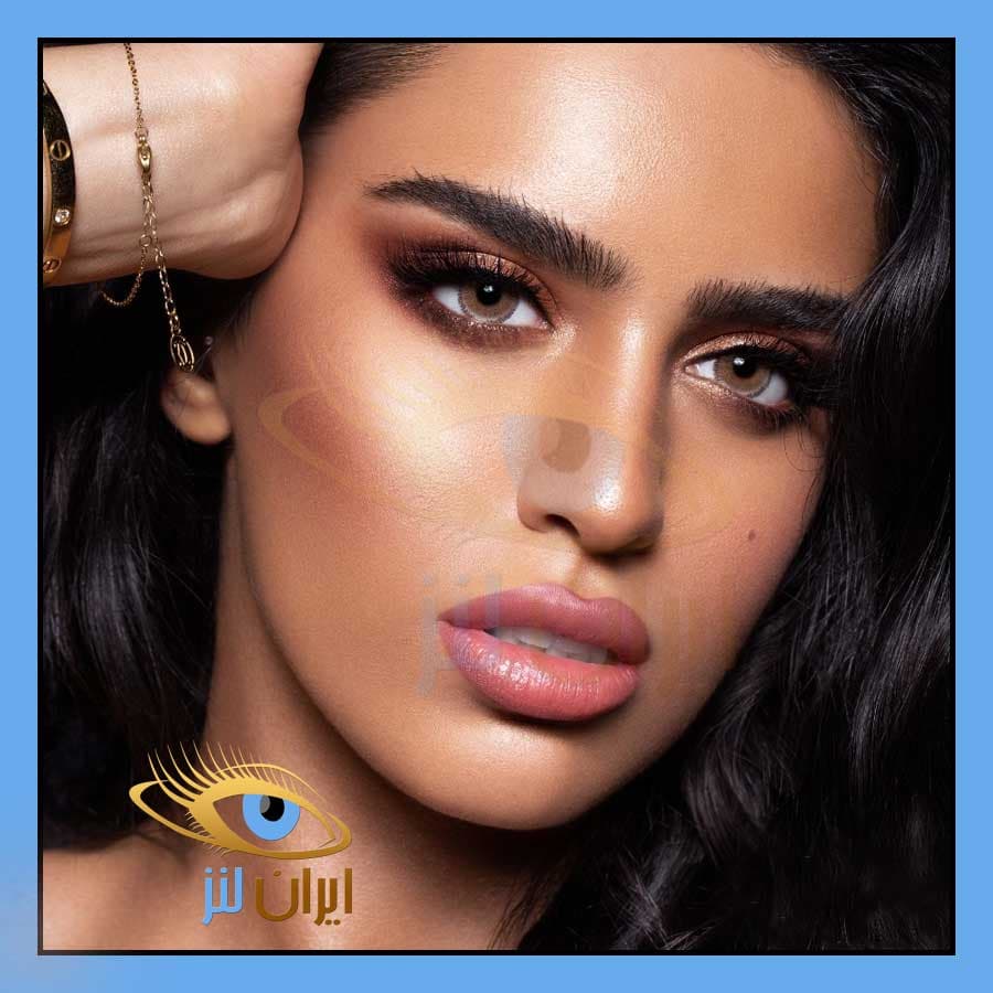 لنز طبی رنگی دهب آرگان دیلی روزانه (استفاده سبک تا یک ماه) کد DP3015 — تصویر ۳