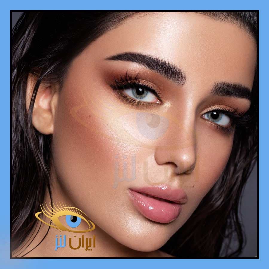 لنز طبی رنگی دهب هاوایی سالانه کد DP3016 — تصویر ۳