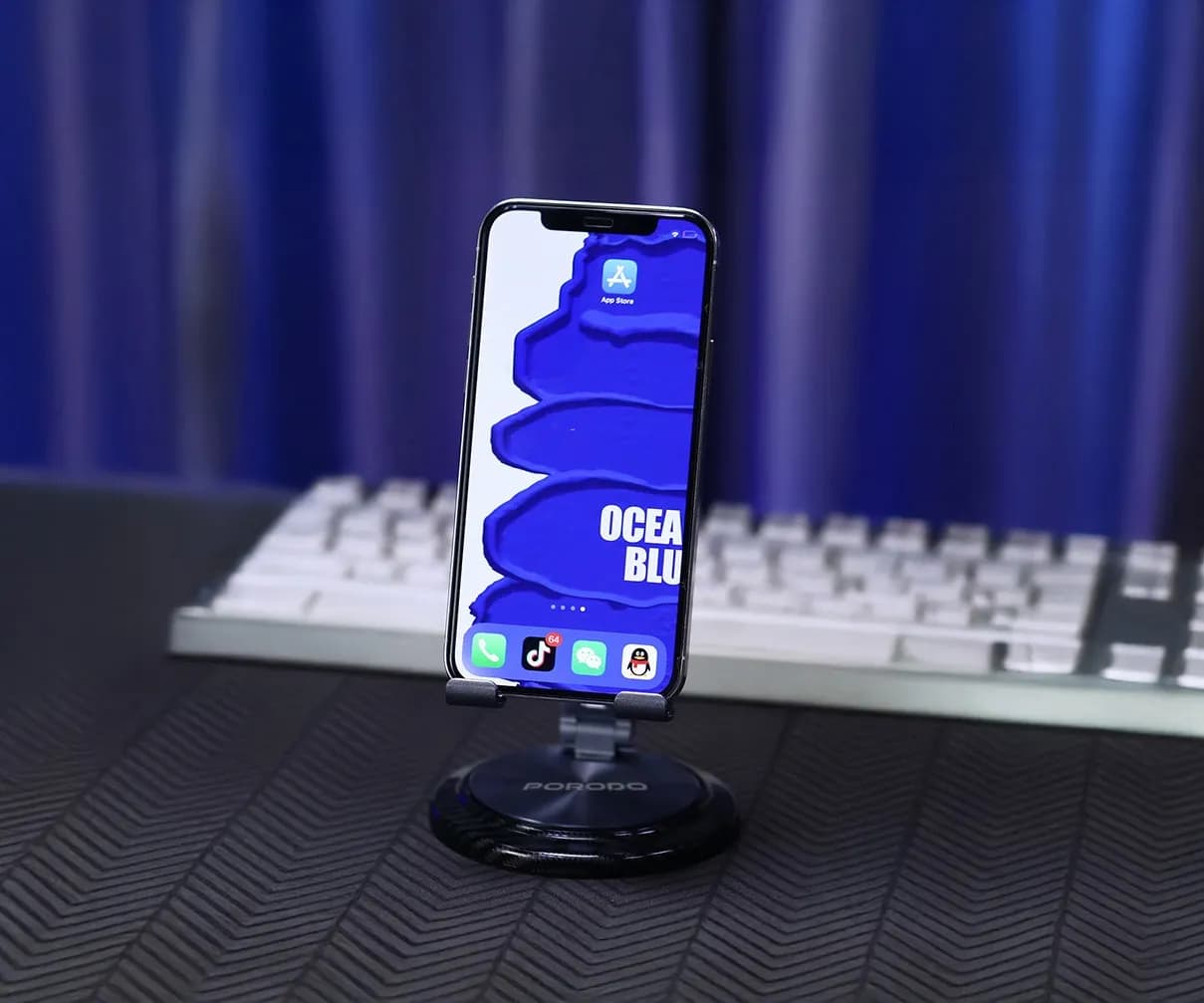 پایه نگهدارنده آلومینیومی تاشو مدل 360 Rotating پرودو — تصویر ۳