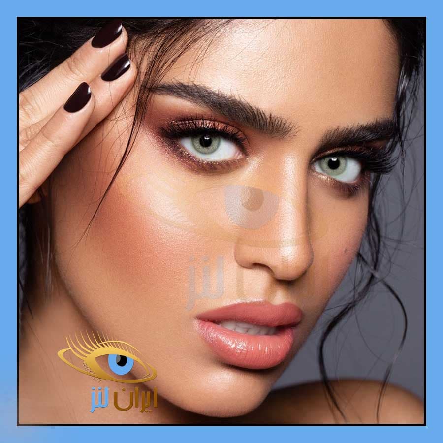 لنز طبی رنگی دهب منتا دیلی روزانه (استفاده سبک تا یک ماه) کد DP3011 — تصویر ۳