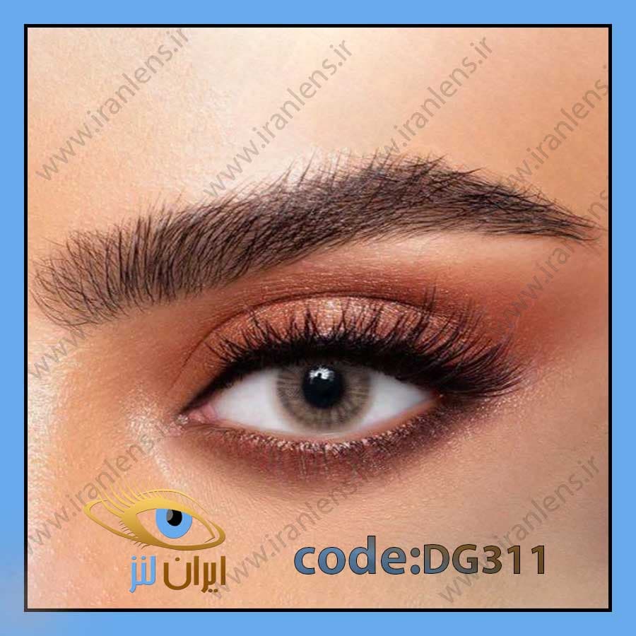 لنز طبی رنگی دهب براون دیلی روزانه (استفاده سبک تا یک ماه) کد DG311