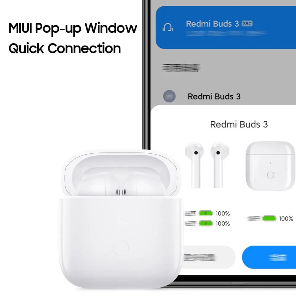 هدفون بی سیم شیائومی مدل Xiaomi Redmi Buds 3 M2104E1 — تصویر ۳