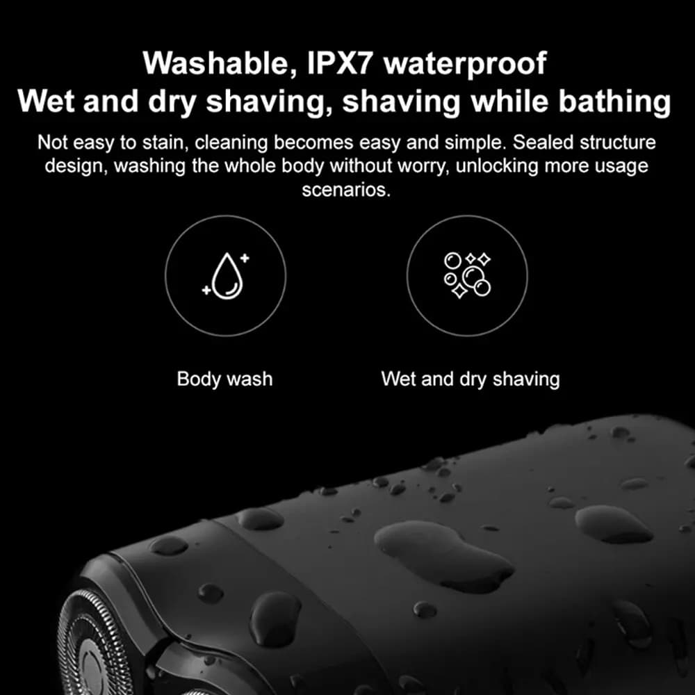 ماشین ريش تراش شیائومی مدل Xiaomi Mija Electric Shaver S100 — تصویر ۴