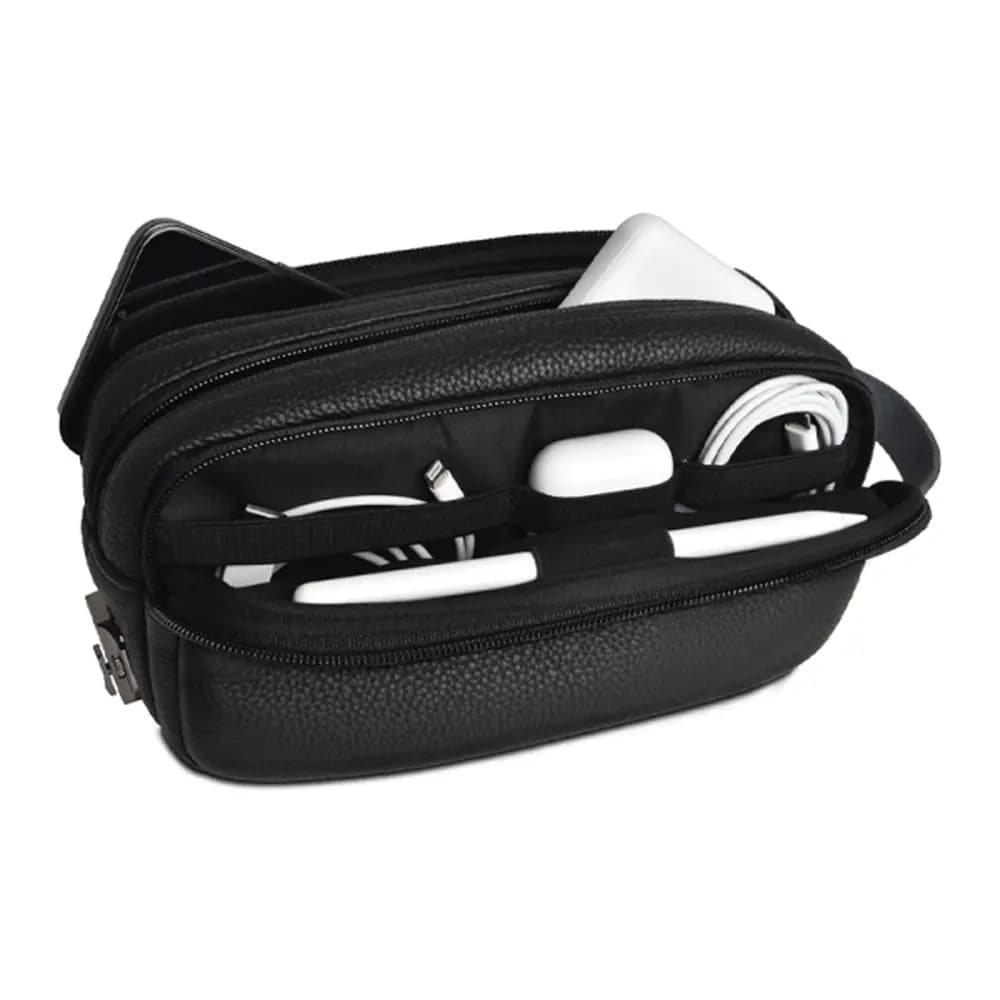 کيف مسافرتی شیائومی مدل WiWU Satputpb Salem Anti Theft PU Travel Pouch — تصویر ۲
