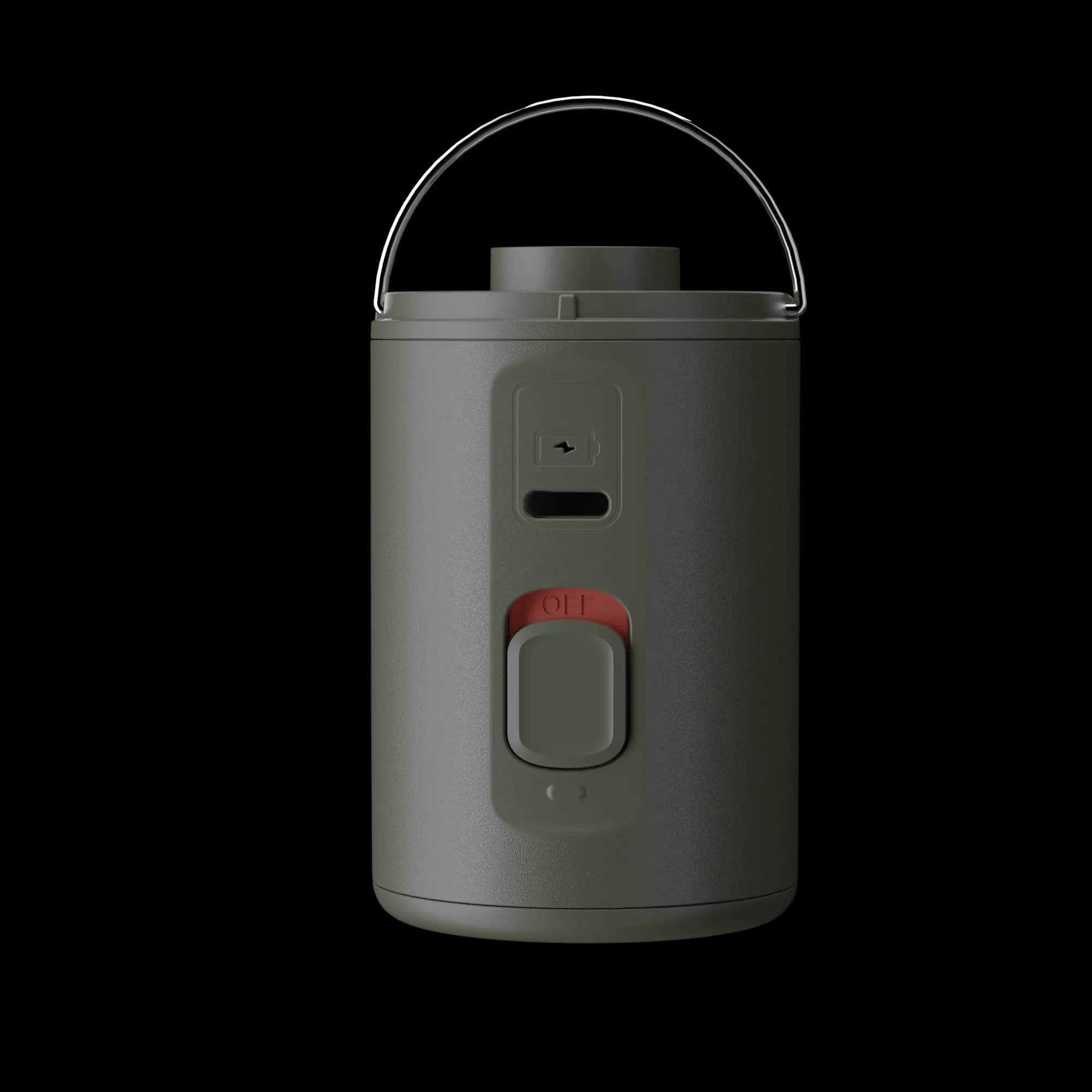 پمپ باد برقی قابل حمل فوق‌فشرده Nano Portable Electric Pump مدل PD-LFST040 پورودو لایف‌استایل — تصویر ۲