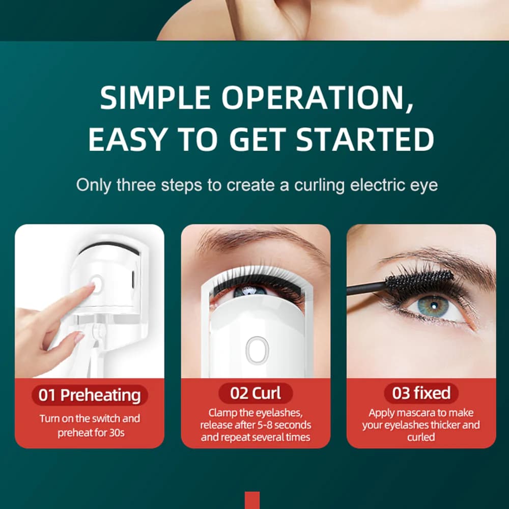 فرمژه شارژی شیائومی مدل Bomidi Electric Eyelash Curler EC1 — تصویر ۶