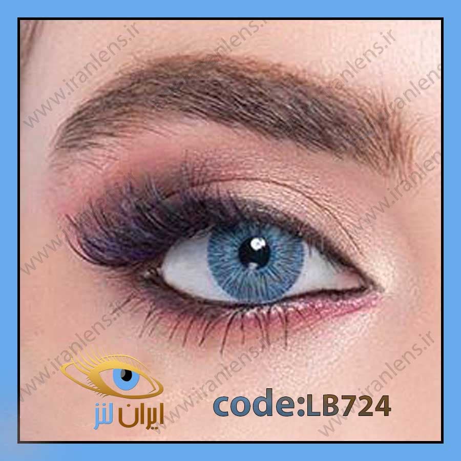 لنز رنگی اکسکلوسیو بلو لابلا فصلی کد LB724