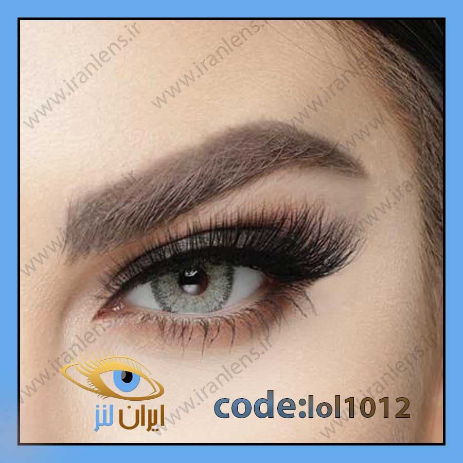 لنز چشم رنگی الیو گری سالانه کد Lol1012